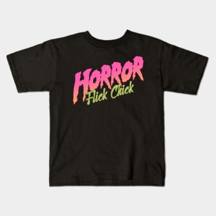 Horror Flick Chick Kids T-Shirt